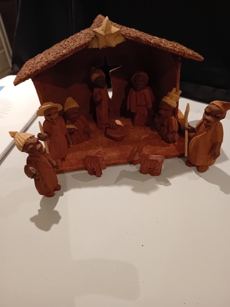 Kerstblikken en stalletje