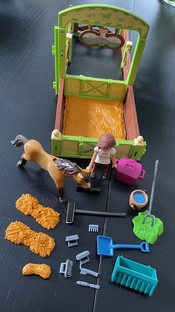 Playmobil 3 paardenstallen Spirit