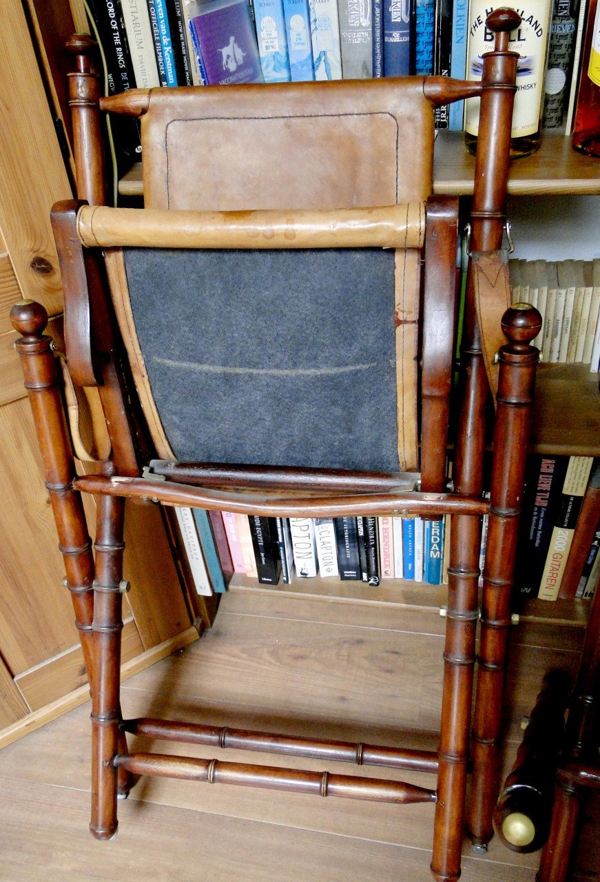 CAPTAINS CHAIRS, bamboe style, opvouwbaar