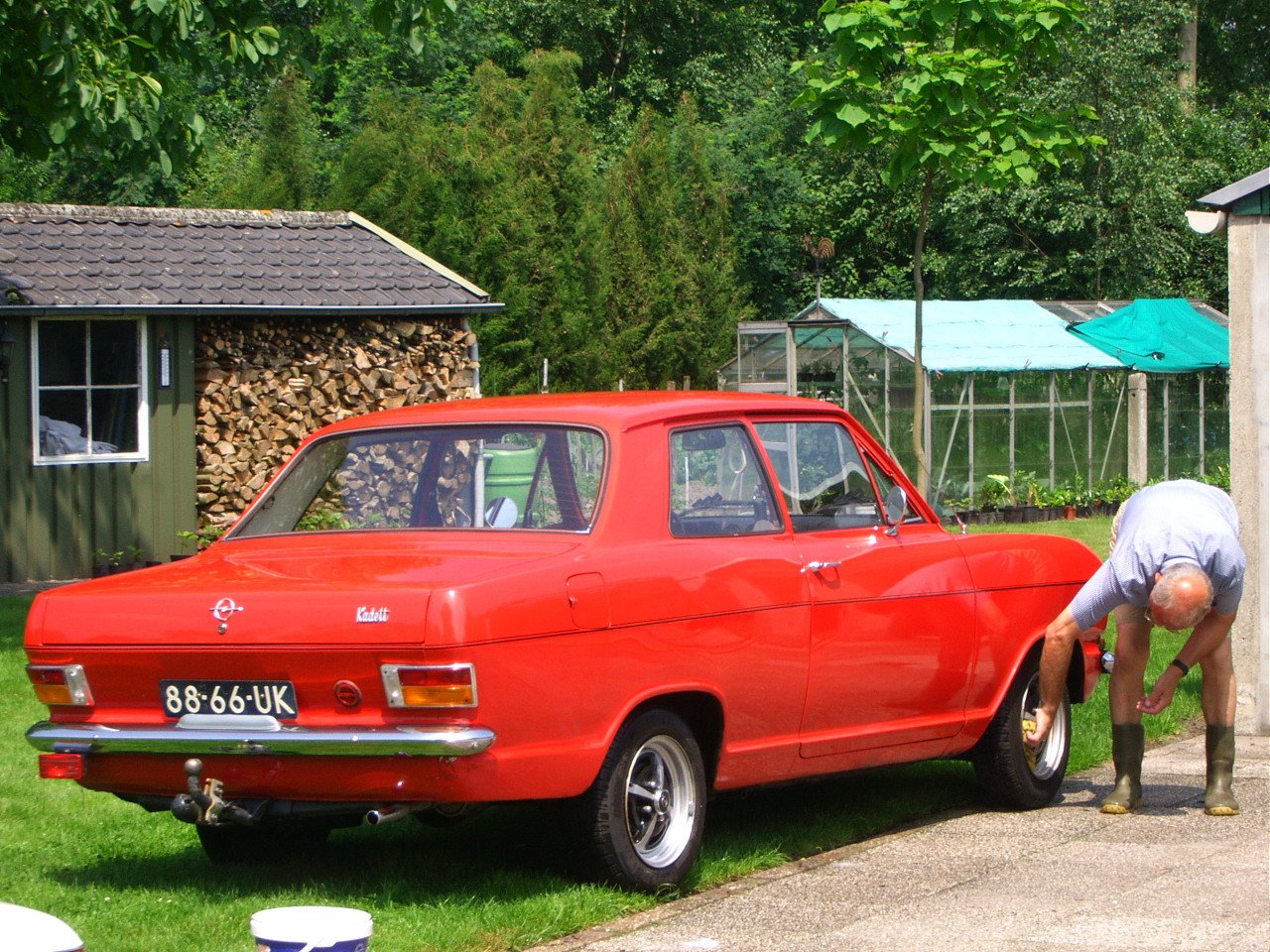 Opel Kadett B 1100 CC op LPG