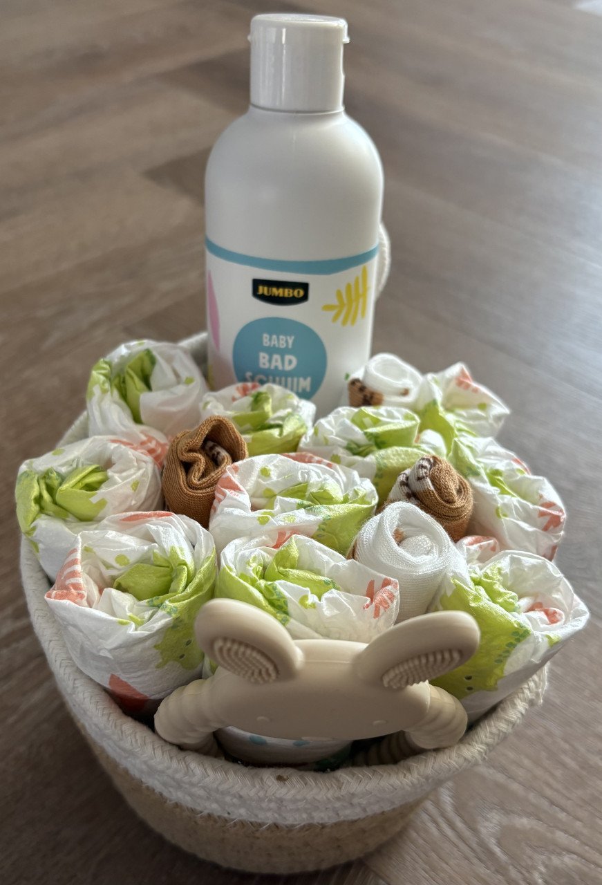 Cadeau mandje baby