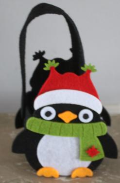 Nieuw kerst cado mandje