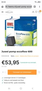 Te koop juwel pompje nieuw in doos