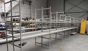 Overtoom Manutan stelling Combi-clip/grootvakstelling