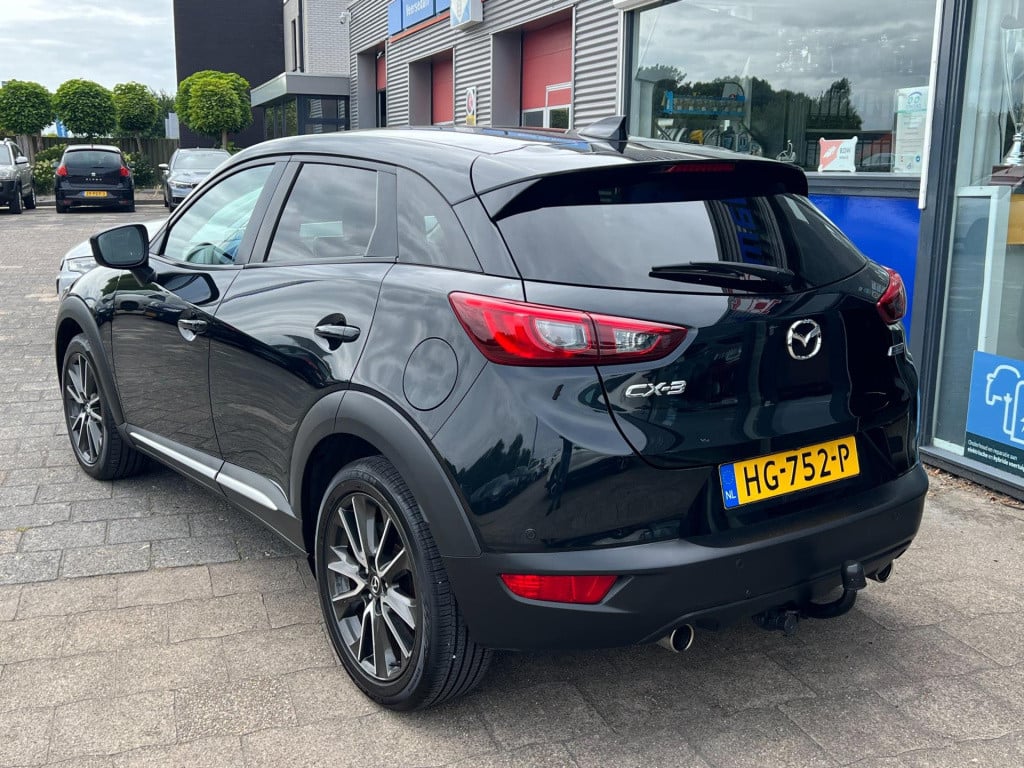 Mazda Cx-3 2.0 skyactiv-g 120 gt-m, leer, trekhaak enz...