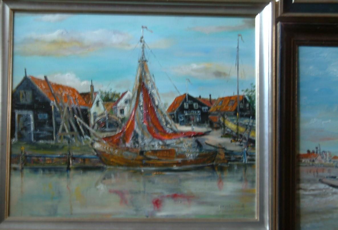 Ode aan  Tolerant  Frank Lok  Hengst Schilderijen Jac Caljouw Arnemuiden