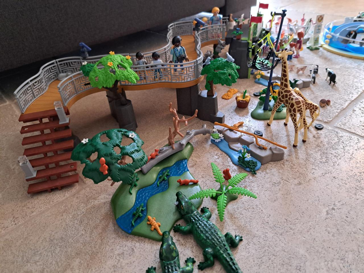 Playmobil dierenpark | dierentuin (My Life) + extra dieren