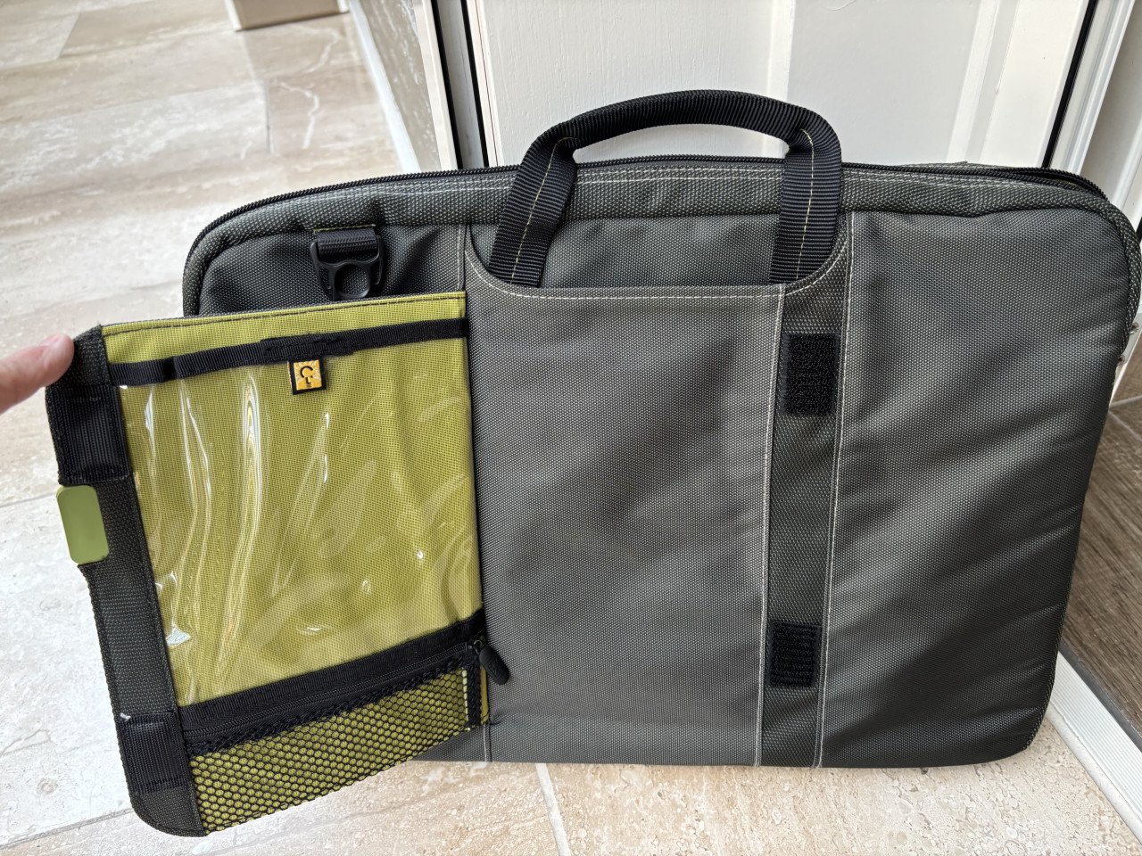 Laptoptas stof