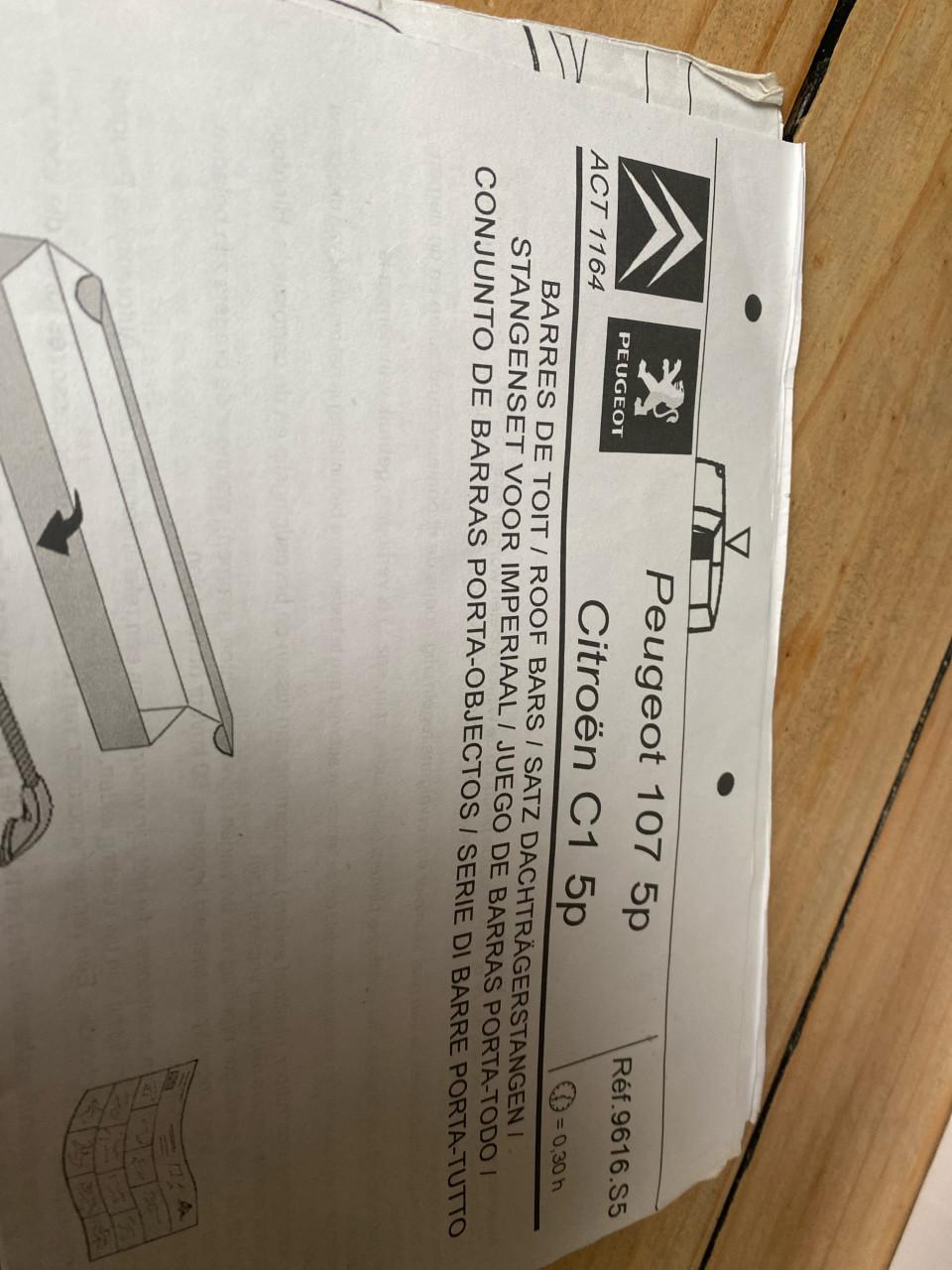 Dakdragers imperial 107 C1