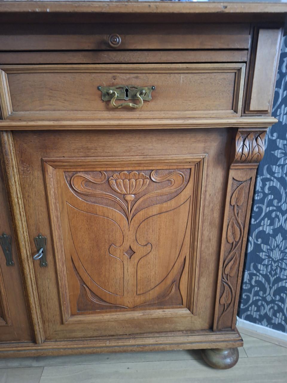 Eikenhout antiek frans dressoir