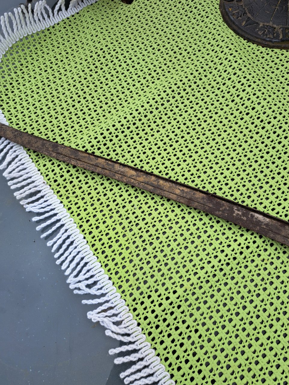 Antieke Sabel /bajonet 70 cm bronze handvat