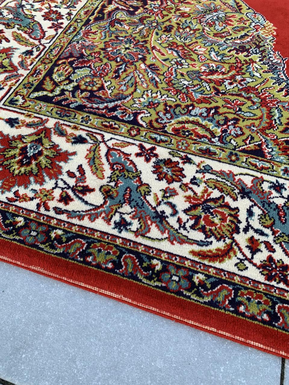 ✨Schitterend Kleurrijk Vintage Vloerkleed van Zuiver Scheerwol ✨