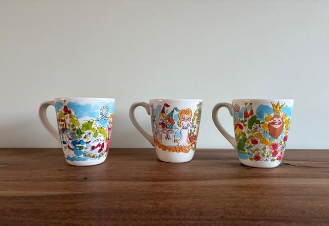 Blond Amsterdam Efteling bekers mokken 350ml | 3 stuks