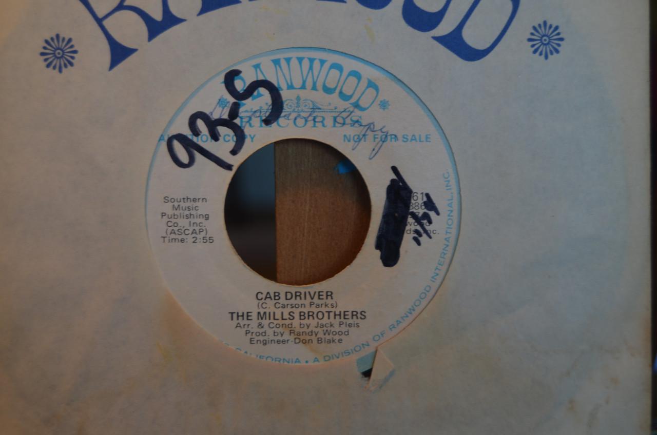 Bijzondere singles The Mills Brothers (Sample copies e.d.) (1)