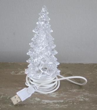 Usb kerstboom met kleurtjes
