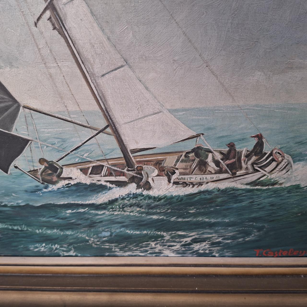 Schilderij Zeilschip