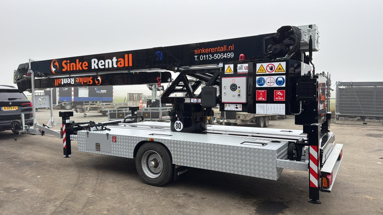 Te huur: Telescoop hoogwerker Klaas K21-30RS, hoogte 30m, reikweidte 17.5m