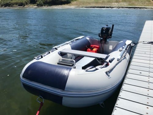 Rubberboot TZ 330 AL Suzuki motor + trailer + accessoires (vaarbewijs vrij)