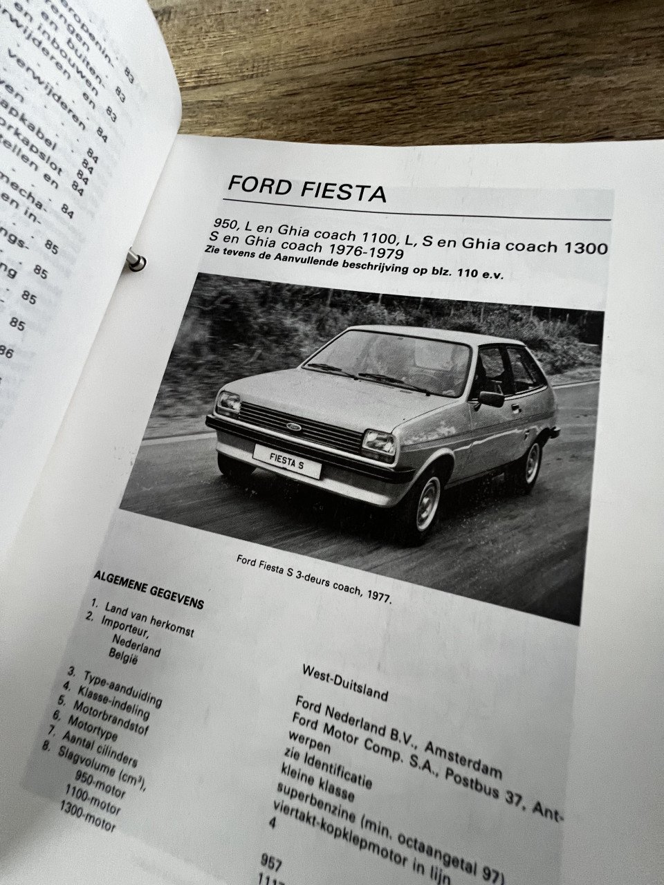 Ford Escort Escort Orion Siërra Fiesta