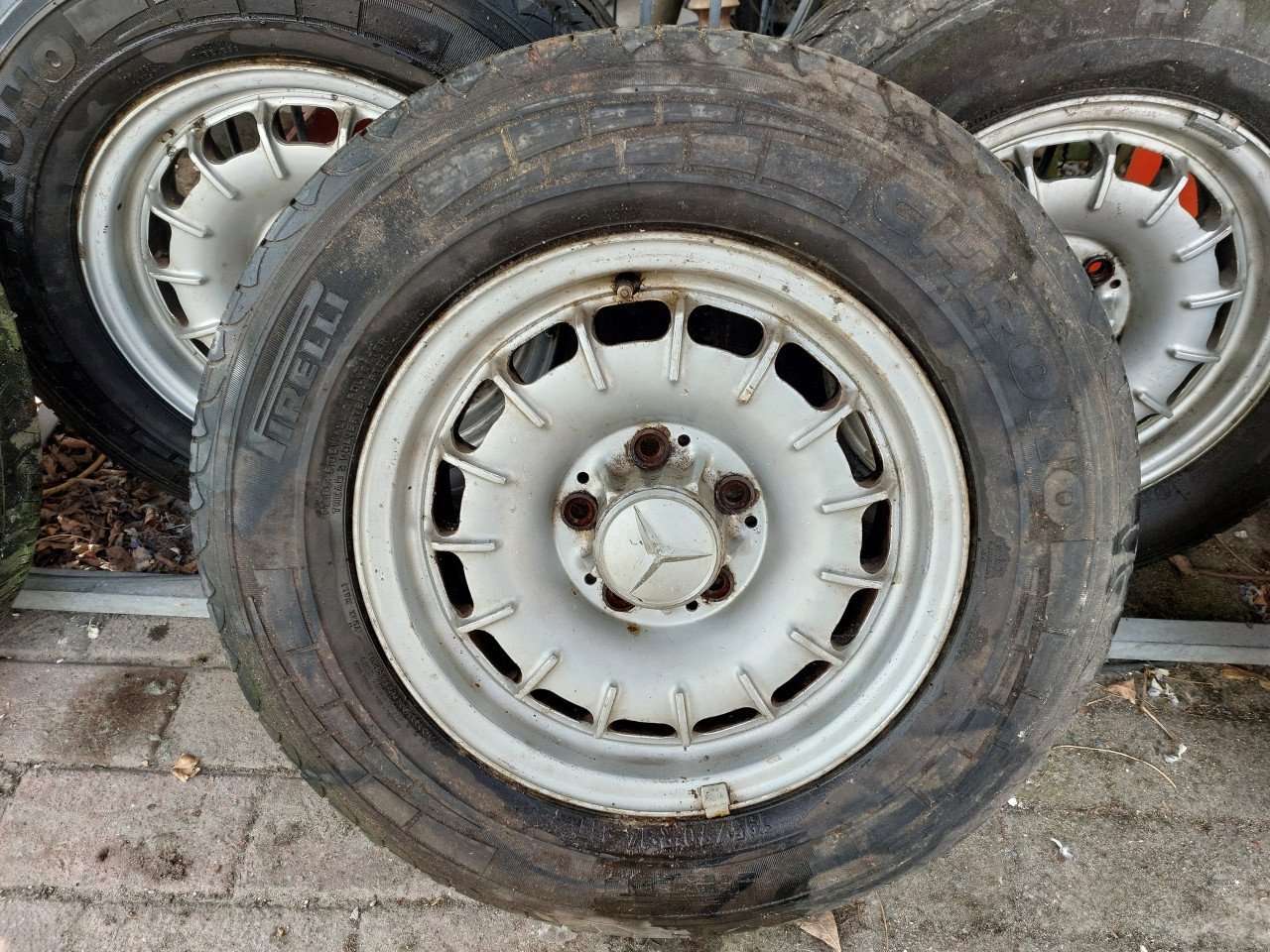 Barok/ kroonkurk velgen Mercedes W123
