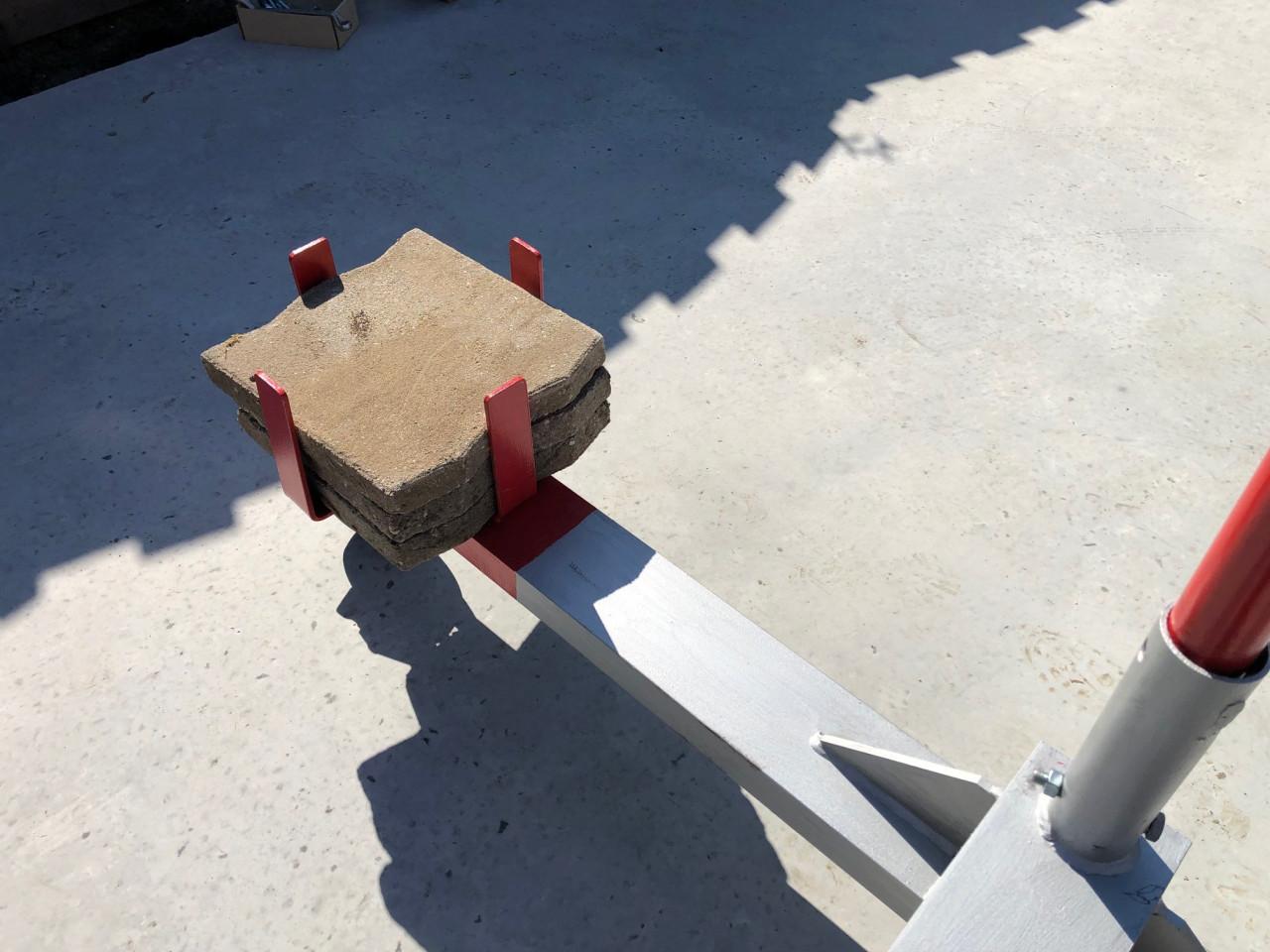 Mini (handmatige) bouwkraan