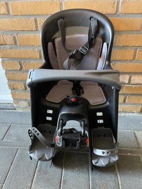 Fietsstoeltje + windscherm