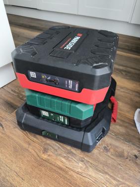 GRATIS Lege gereedschapskoffers Parkside