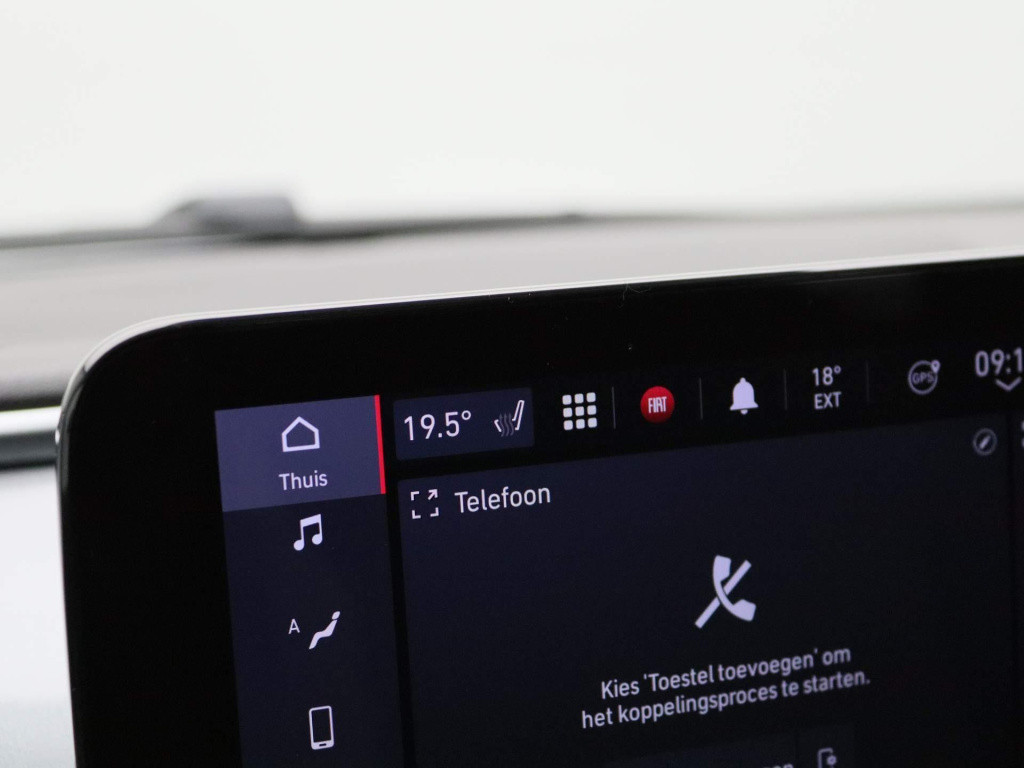 Fiat 500 icon 42 kwh | navigatie | ecc | parkeersensoren | lichtmetalen vel