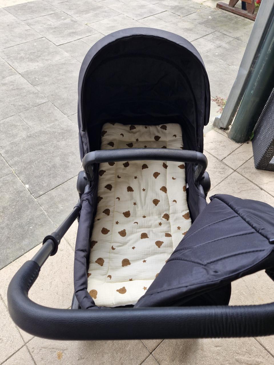Maxicosie en kinderwagen