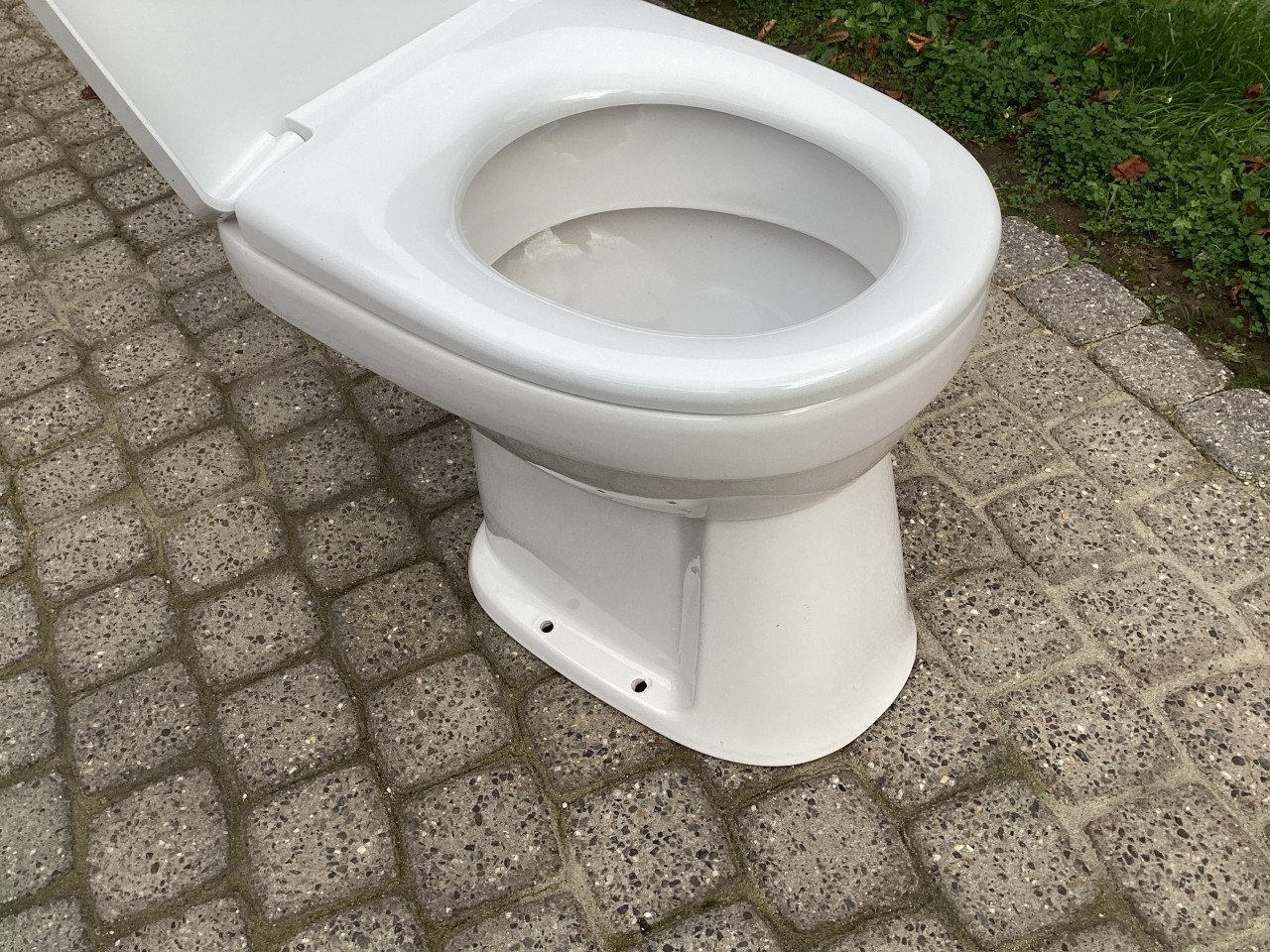 Toiletpot met bril