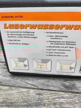Laser waterpas