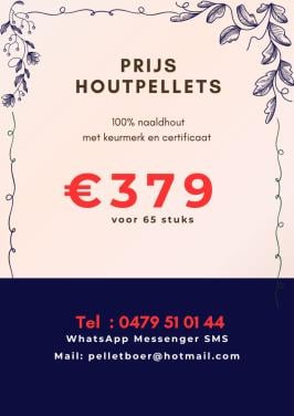 Pellets houtpellets witte 100 procent naaldhout krmertk certif