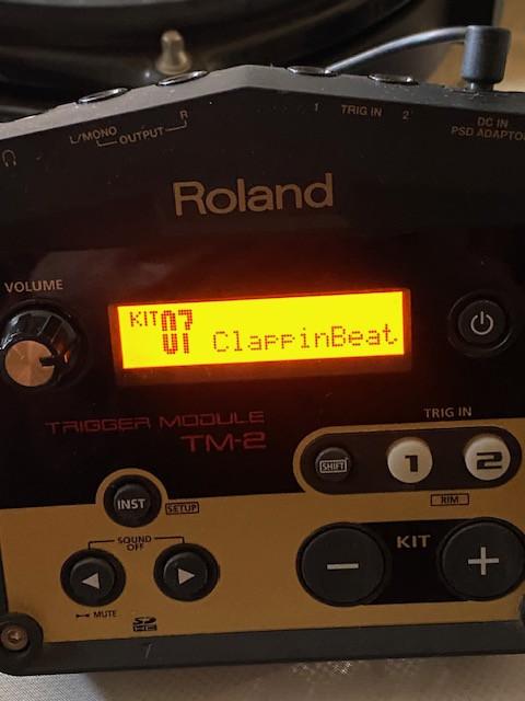 ROLAND TM-2 Trigger Module + Drum-Tec Trigger Tube