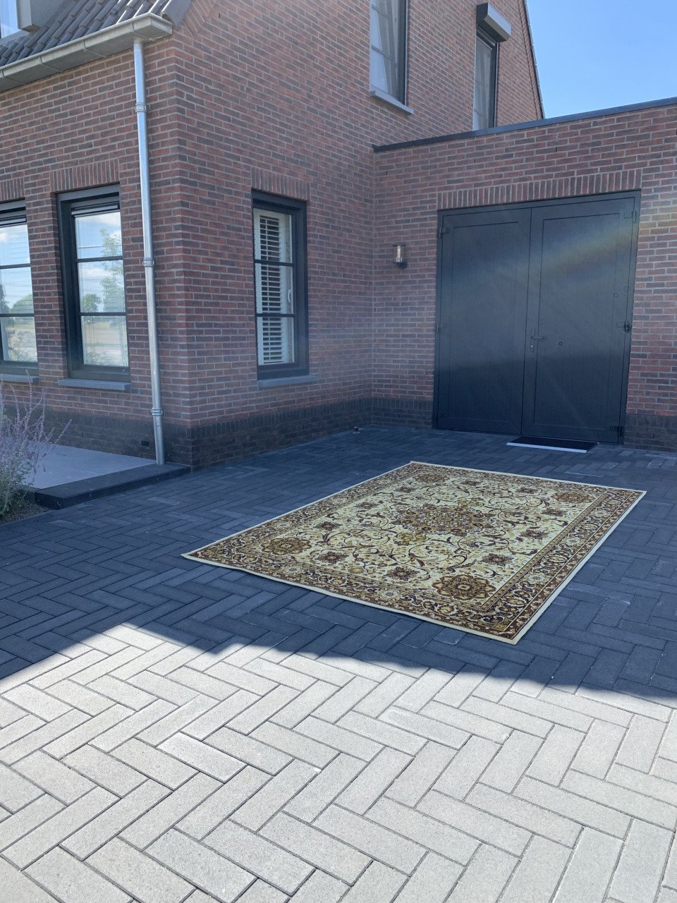 ✨Super Leuk Vintage Vloerkleed in Nieuwstaat✨Zuiver Scheerwol ✨