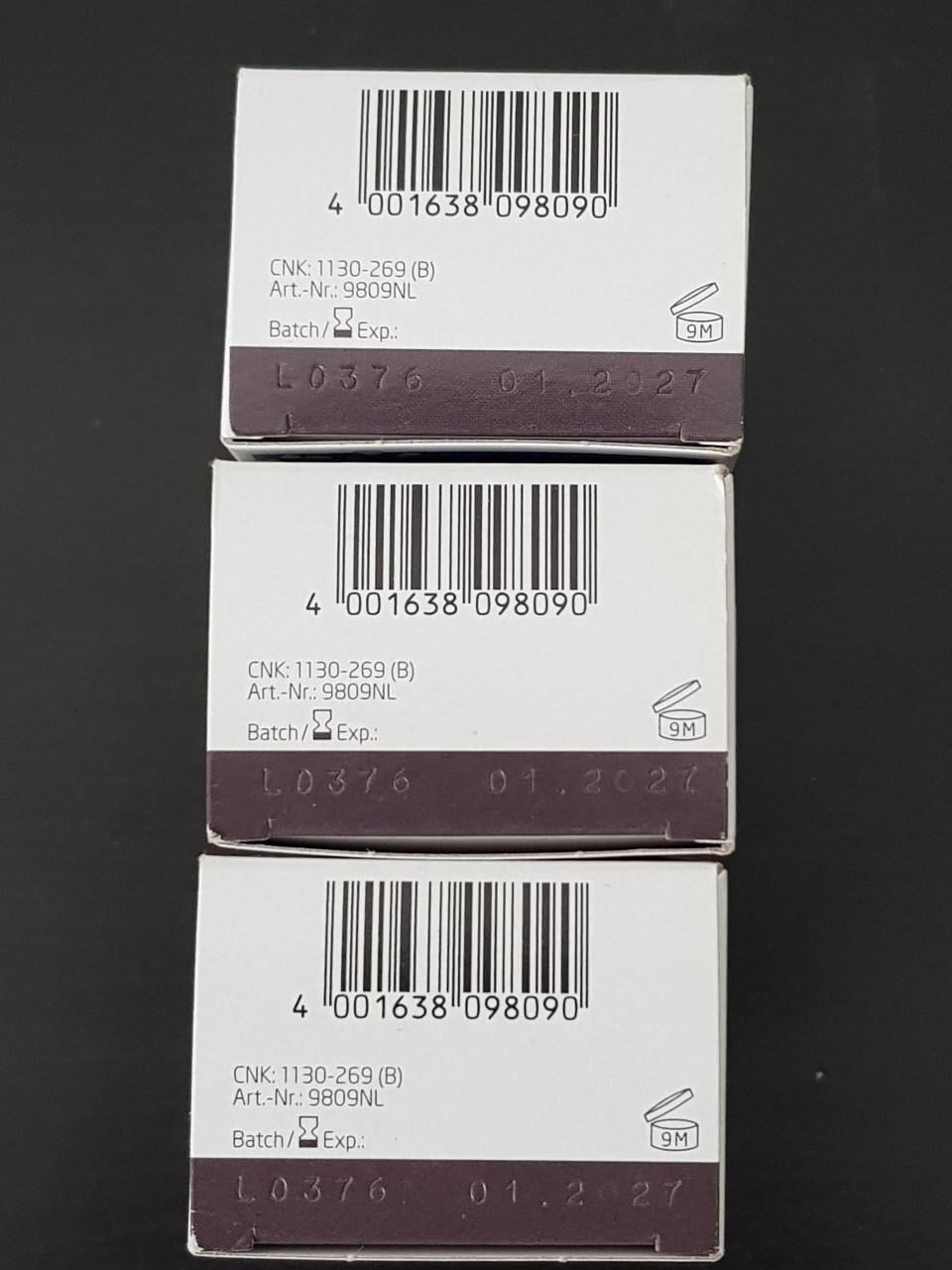 3 x Weleda tandpasta nieuw