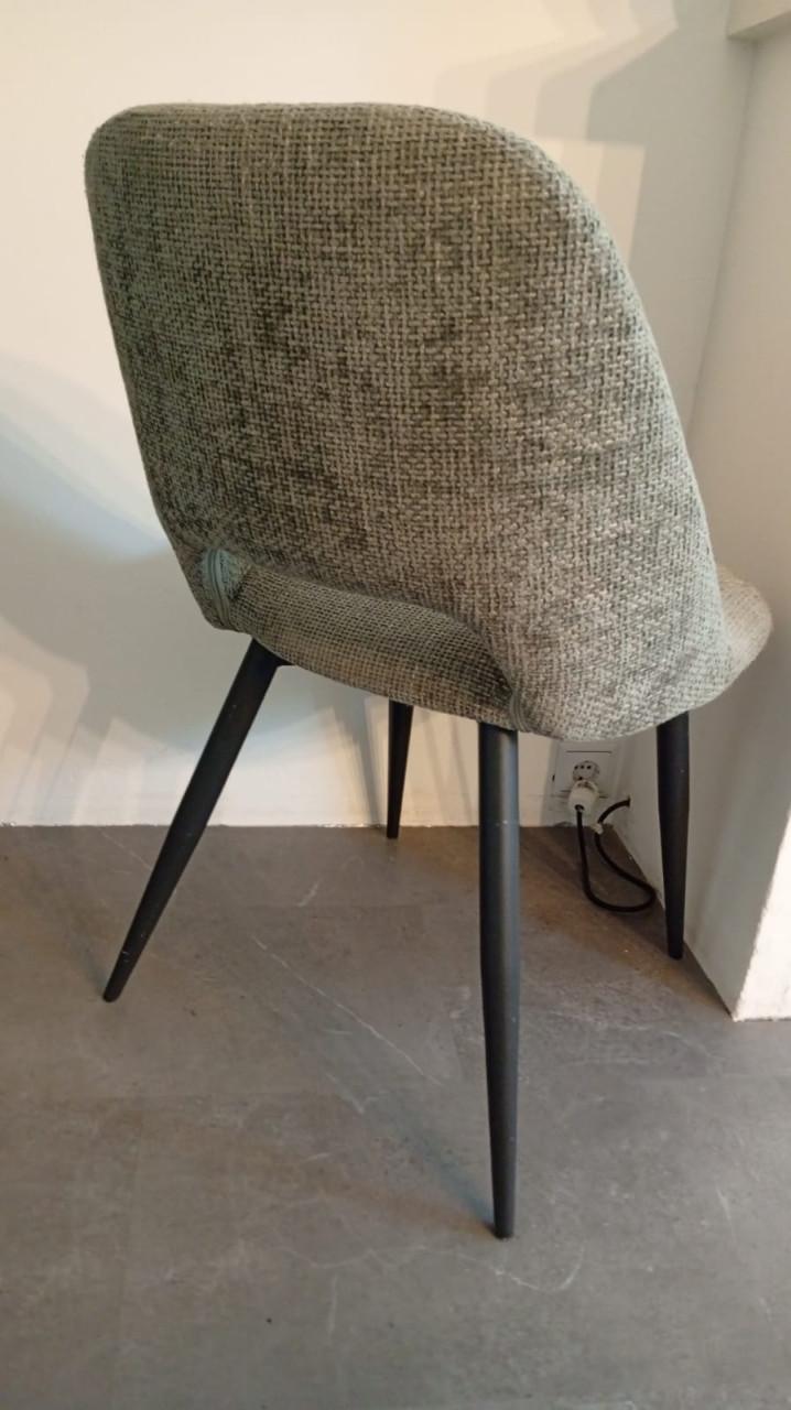 Groene eetkamerstoelen