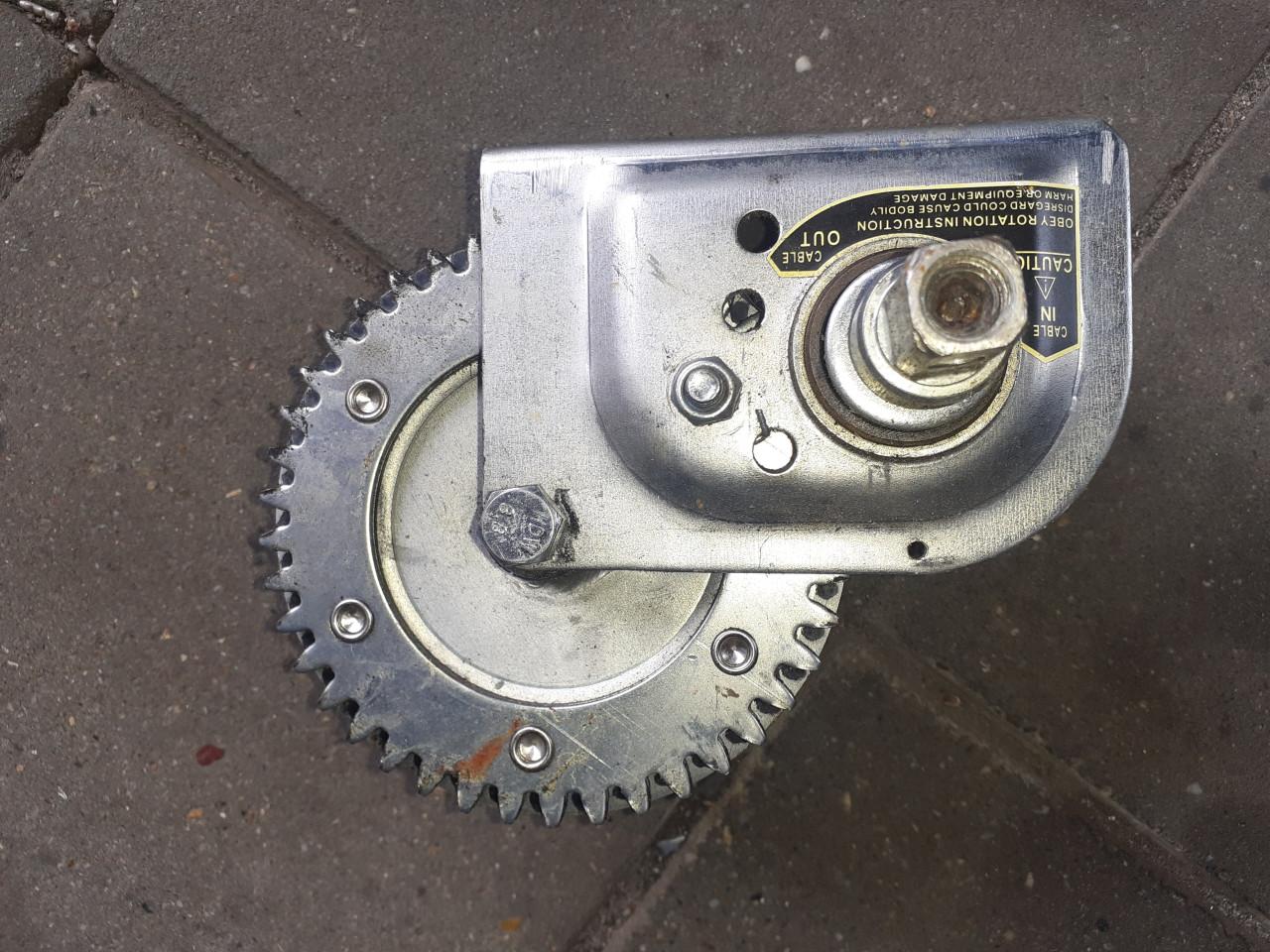 Lier voor op een boottrailer