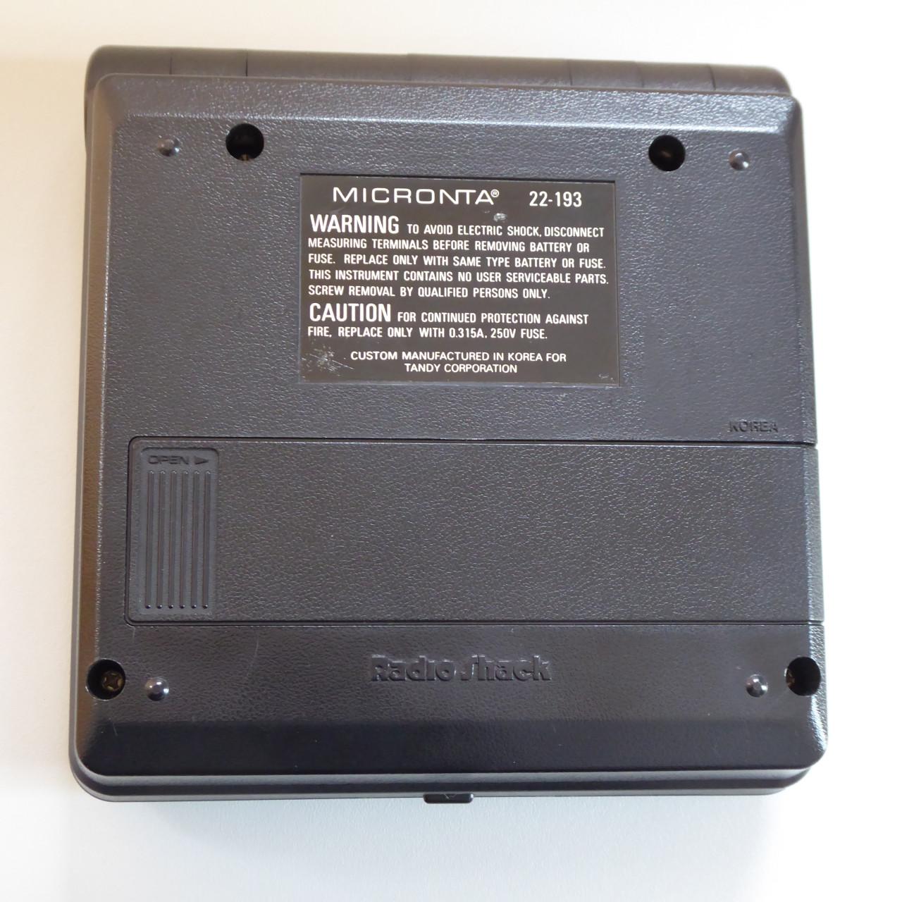 Micronta 22-193 multimeter - vintage