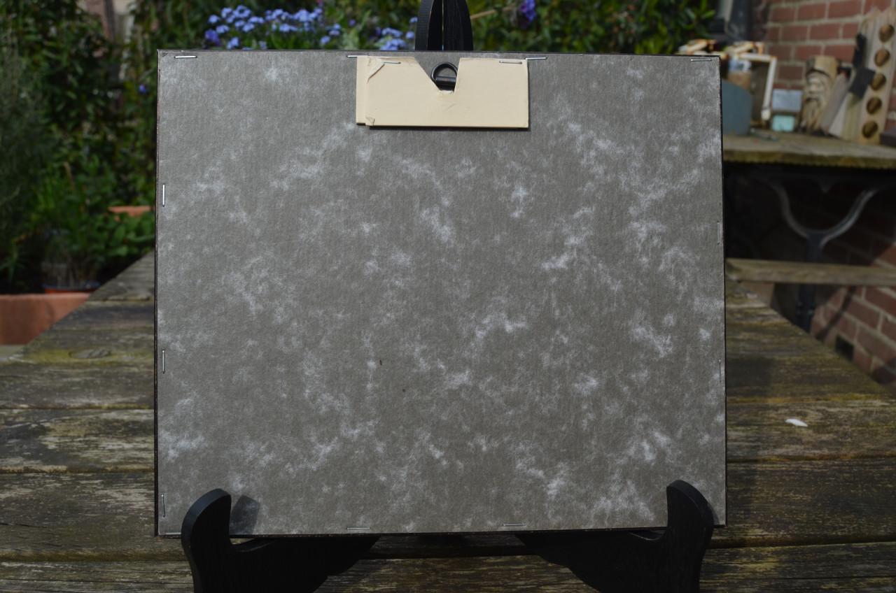 Mooie monochroom aquarel van een sloep