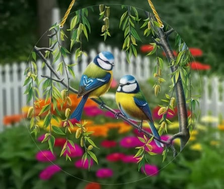 Tuinhanger (nieuw) raamhanger , zonnevanger - pimpelmees
