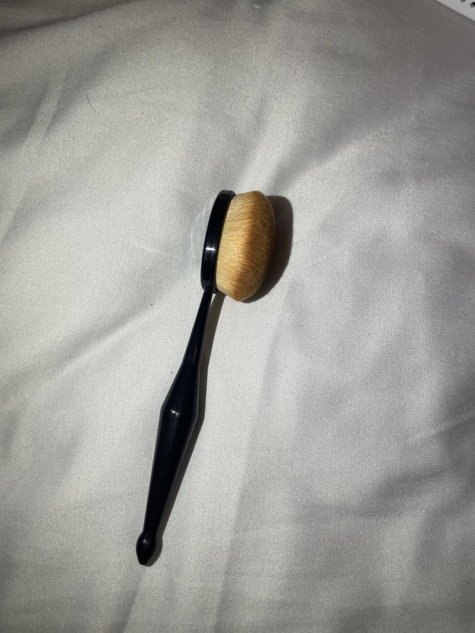 Nieuwe grote ovale make-up kwast