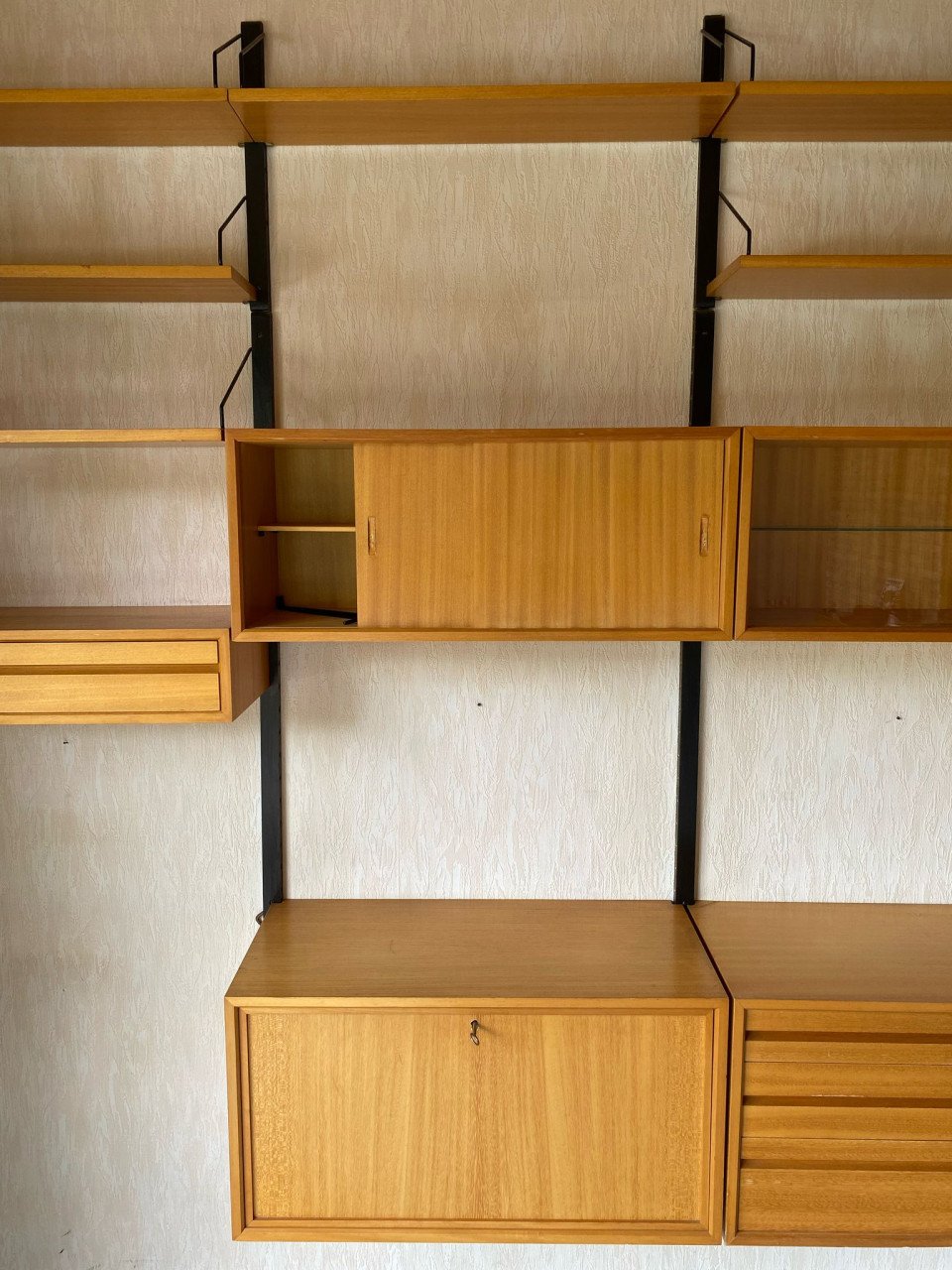 Origineel Poul Cadovius Royal System wandmeubel – Mid-Century Design