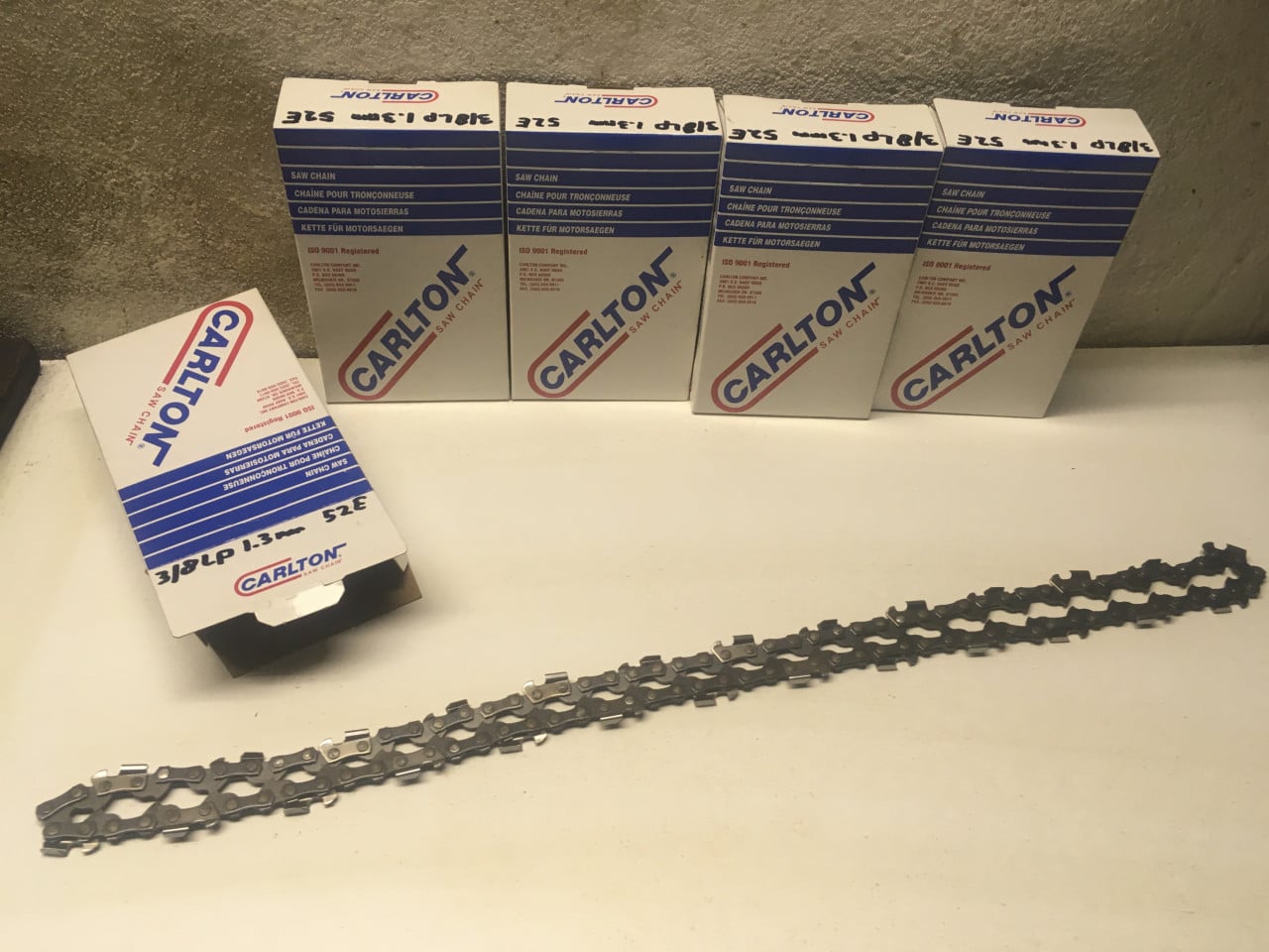5X zaagketting voor kettingzaag dolmar, husqvarna etc gloednieuw