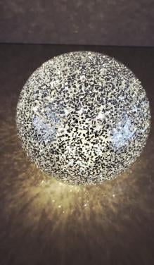 Luca Lighting Deco Bal Met Verlichting - H13 x Ø14 cm