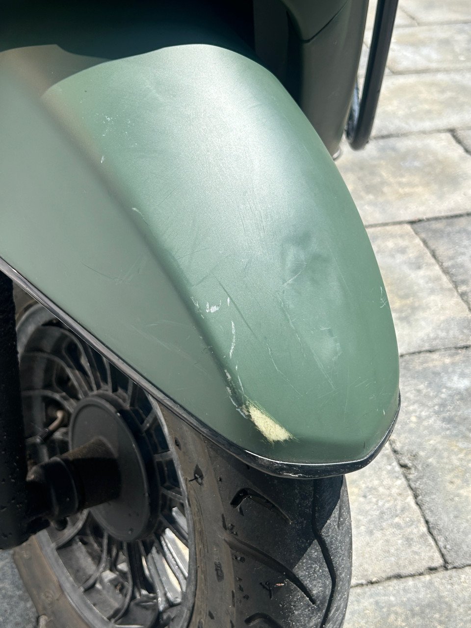 GTS toscana pure scooter mat groen