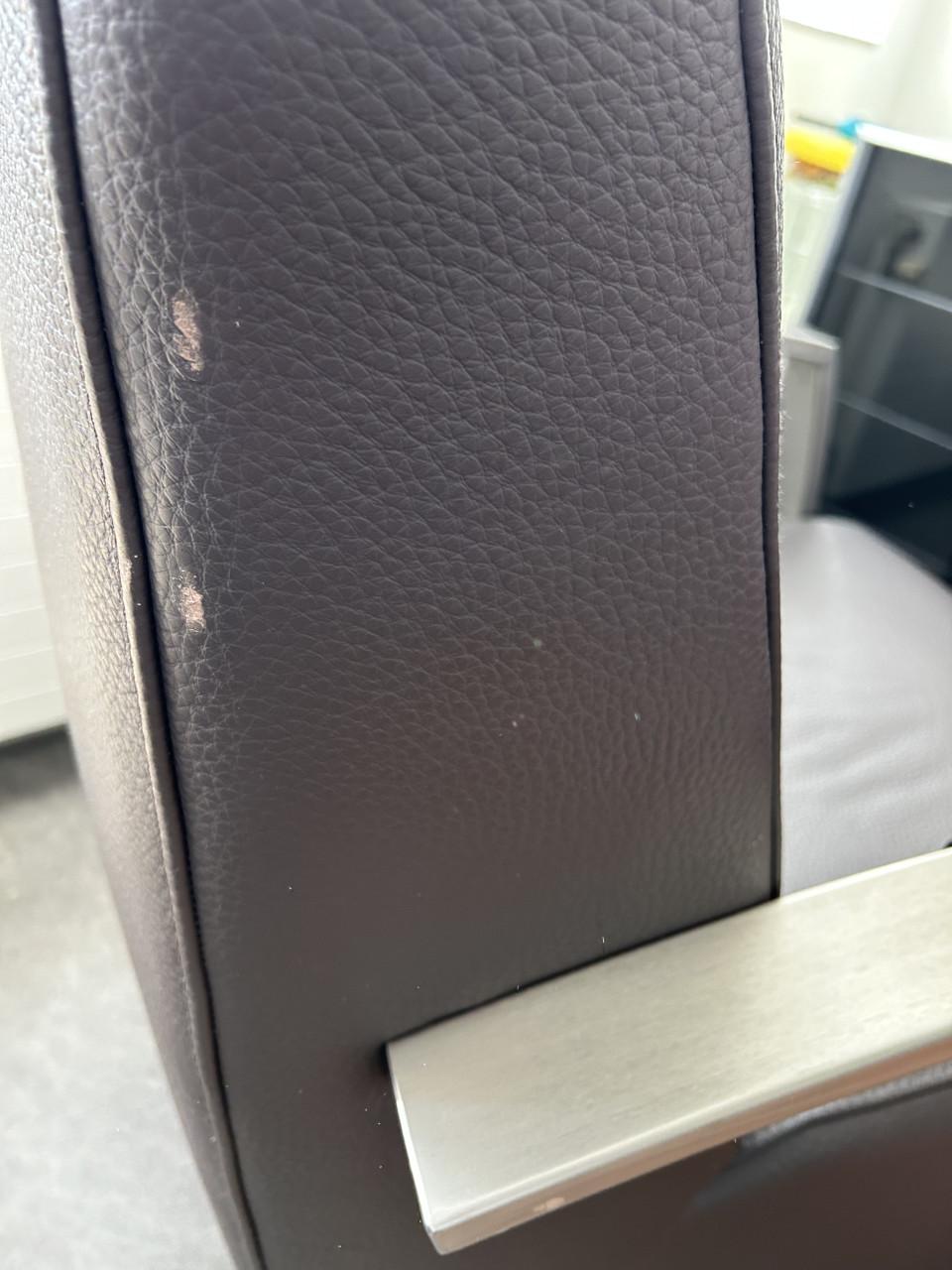2 Draai fauteuils (Leer)