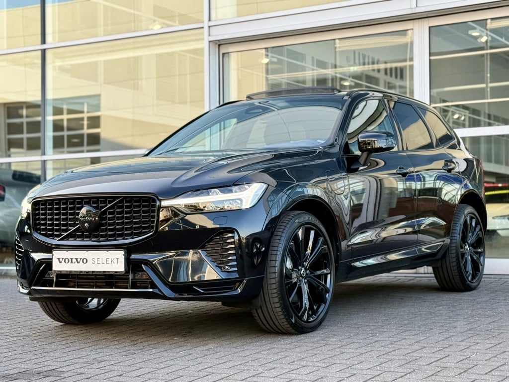 Volvo XC60 t6 398pk recharge black edition ultra dark full options !