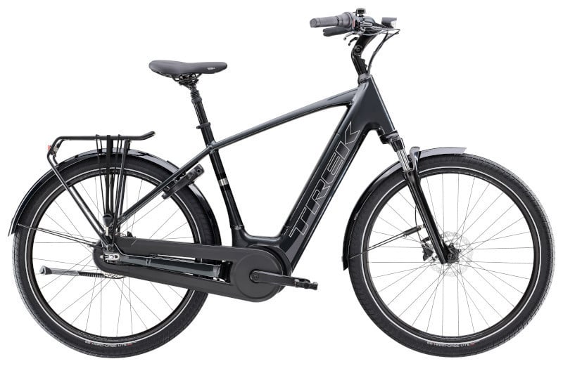 Trek District +3 Elektrische fiets Bosch middenmotor