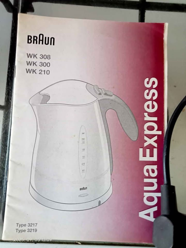 Braun waterkoker