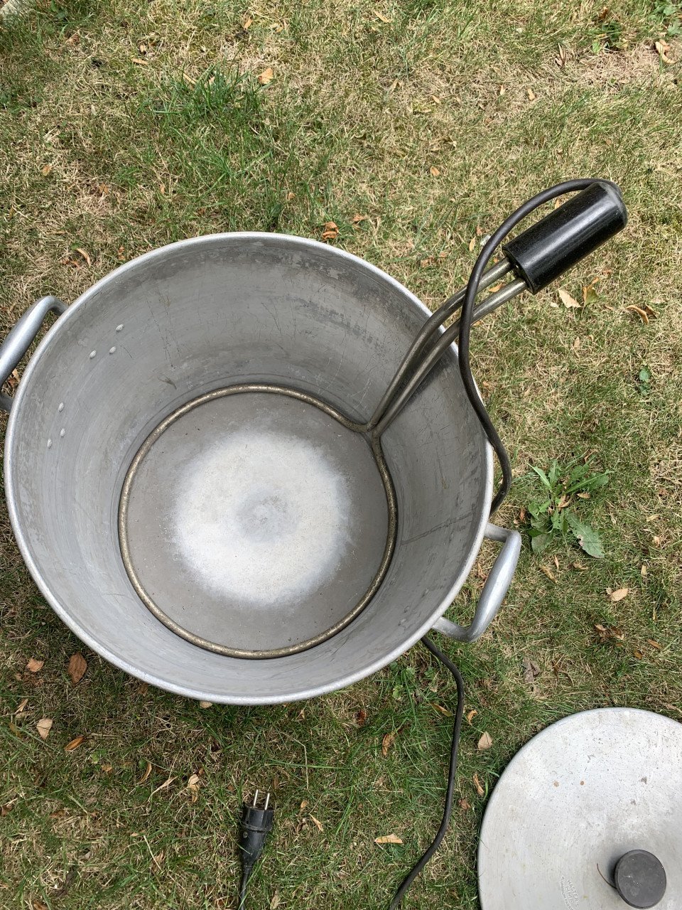 Ketel met verwarmingsspiraal